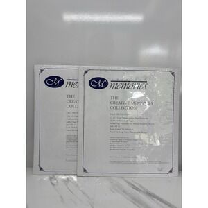 Creative Memories 12x12 Page Protectors 2 SETS CM-12B/CM-12 Scrapbook Album NEW